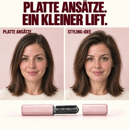 Mini-Lockenstyler mit Schnellaufheizung – Ansatzvolumen, Pony-Styling & schnelles Nachstylen