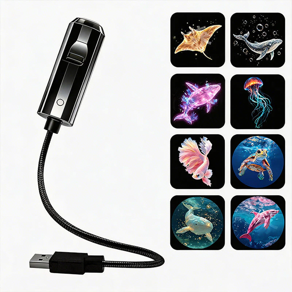 💡BVJ® Plug-and-Play HD Galaxie & Ozean Projektor Nachtlicht 🥳 Über 50.000 zufriedene Nutzer🏆