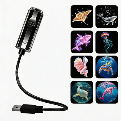 💡BVJ® Plug-and-Play HD Galaxie & Ozean Projektor Nachtlicht 🥳 Über 50.000 zufriedene Nutzer🏆