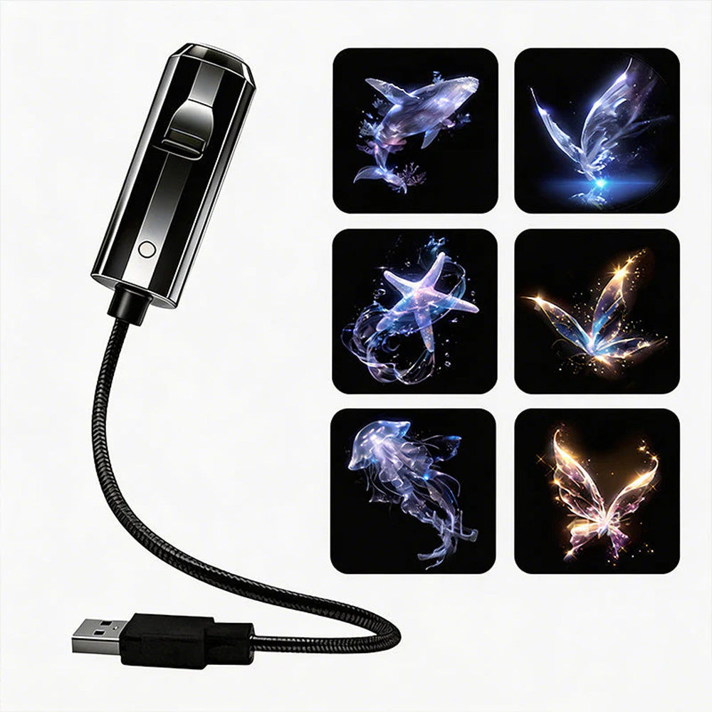 💡BVJ® Plug-and-Play HD Galaxie & Ozean Projektor Nachtlicht 🥳 Über 50.000 zufriedene Nutzer🏆