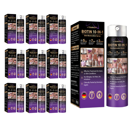 Hergestellt und versandt aus Deutschland ✨Evolvion® Biotin 10-in-1 Hautregenerations-Spray🏆-up