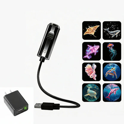 💡BVJ® Plug-and-Play HD Galaxie & Ozean Projektor Nachtlicht 🥳 Über 50.000 zufriedene Nutzer🏆
