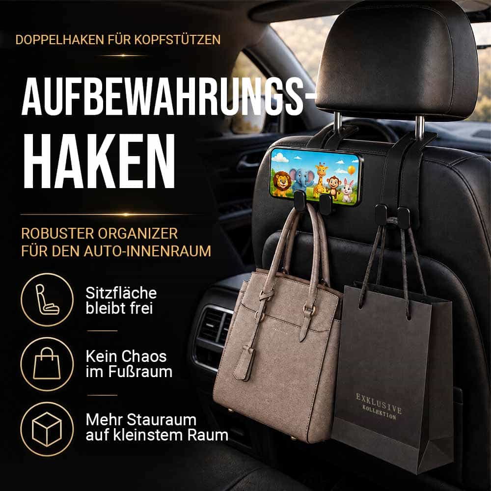 Ein Haken. Viele Möglichkeiten — Multifunktionshaken für Auto, Zuhause & Outdoor ⭐- upsell