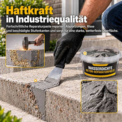 Wasserfeste Reparaturpaste für Betonwände, Böden & Stufen – Für Risse, Löcher & Abplatzungen 🛡️