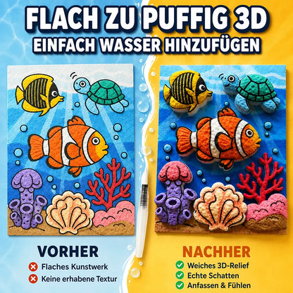 IEY® 3D Aufbläh-Strukturpapier🍀🍀