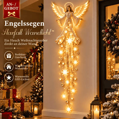 Leuchtende Engel- & Krippen-Wanddekoration✨