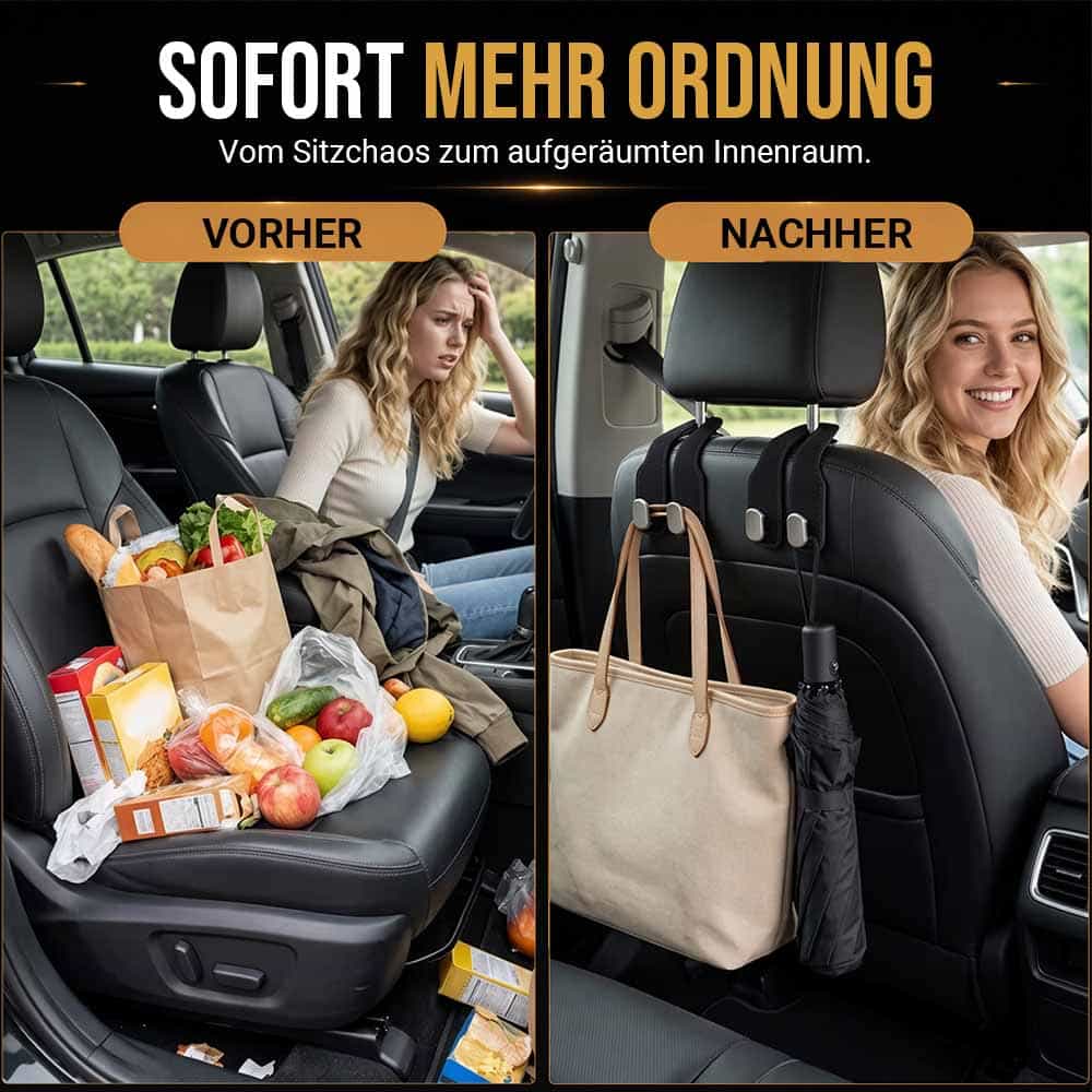 Ein Haken. Viele Möglichkeiten — Multifunktionshaken für Auto, Zuhause & Outdoor ⭐- upsell