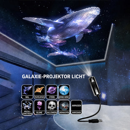 💡BVJ® Plug-and-Play HD Galaxie & Ozean Projektor Nachtlicht 🥳 Über 50.000 zufriedene Nutzer🏆