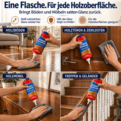 Holzglanz-Restaurator – Bringt Böden und Möbeln satten Glanz zurück✨