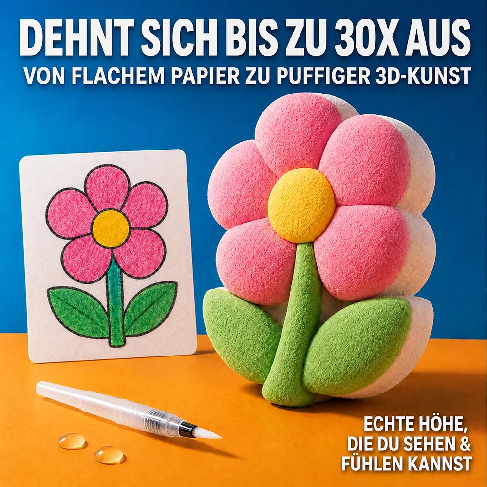IEY® 3D Aufbläh-Strukturpapier🍀🍀