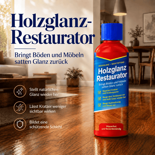 Holzglanz-Restaurator – Bringt Böden und Möbeln satten Glanz zurück✨