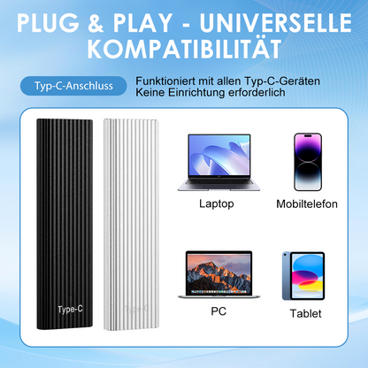 🏆Blitzverkauf⚡ Über 50.000 verkauft! Fast ausverkauft – 🔥16TB tragbare Mini-SSD mit großer Kapazität und Type-C✨-up
