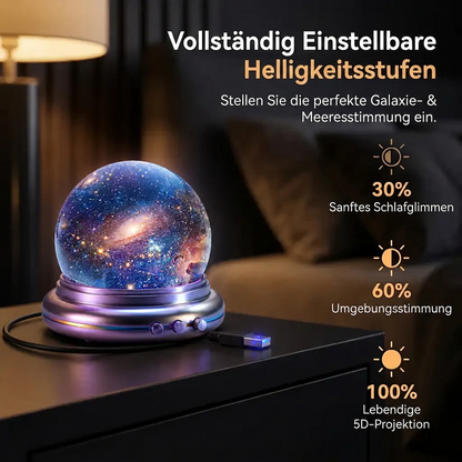 🔮 Nachtlicht-Projektor – intelligenter holografischer Sternenprojektor🔥