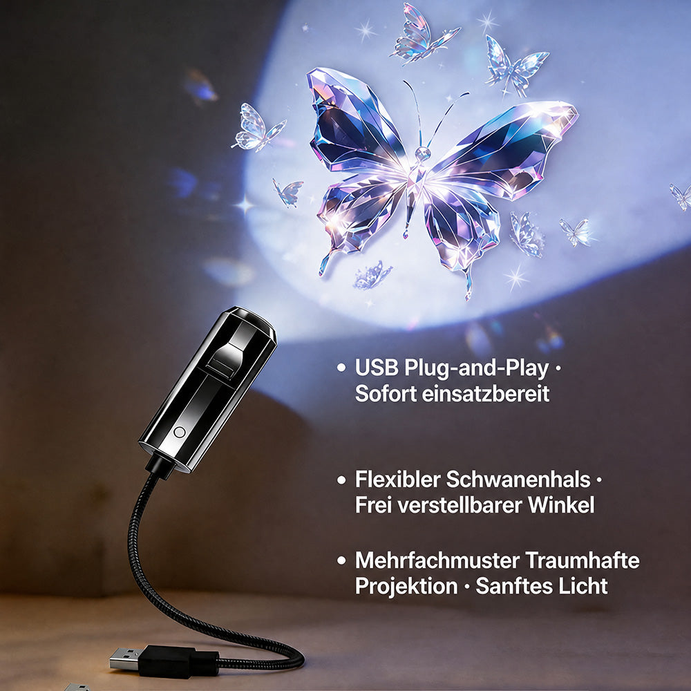 💡BVJ® Plug-and-Play HD Galaxie & Ozean Projektor Nachtlicht 🥳 Über 50.000 zufriedene Nutzer🏆