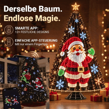 🎄Intelligente animierte Weihnachtsbaumbeleuchtung — Erwecken Sie Ihren Weihnachtsbaum zum Leben!🎅